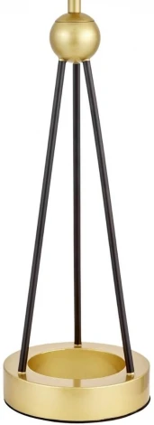 Настольная лампа Lumina Deco Belforte LDT 5527 GD+BK