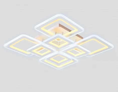 Потолочная люстра Ambrella Acrylica FA868 (регулировка яркости, LED, 220V, пульт управления)