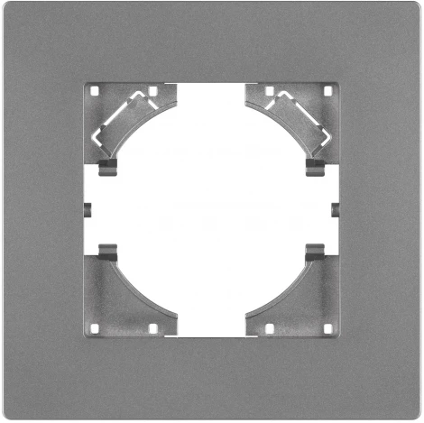 Рамка пластиковая FRM-PERIO-PL-1-GR (Arlight) 049690