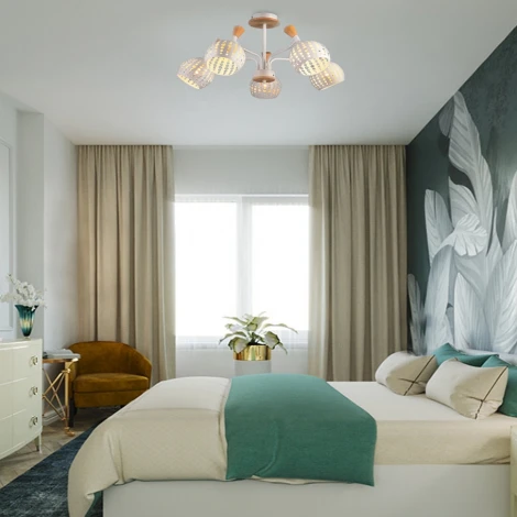 Потолочная люстра Wedo Light Florinda 66167.01.09.05