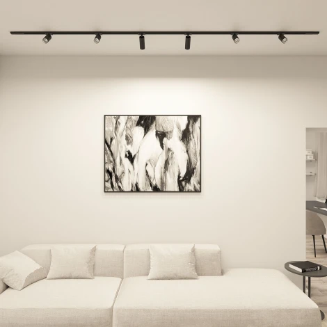 Трековый светильник однофазный Denkirs Scope DK6060-BK (220V)