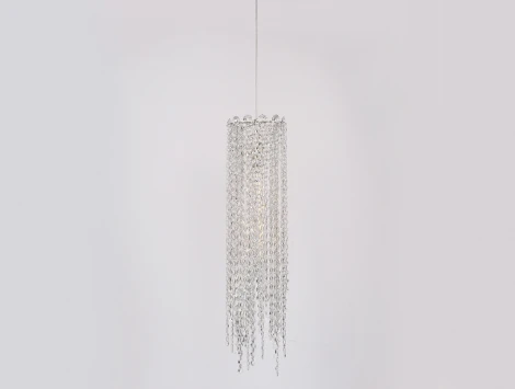 Подвесная люстра Newport 10900 10902/S (LED, 220V, хрусталь, на проводе, круглые)