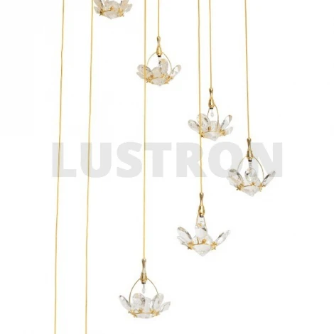 Подвесной светильник Chiaro Каскад 384015608