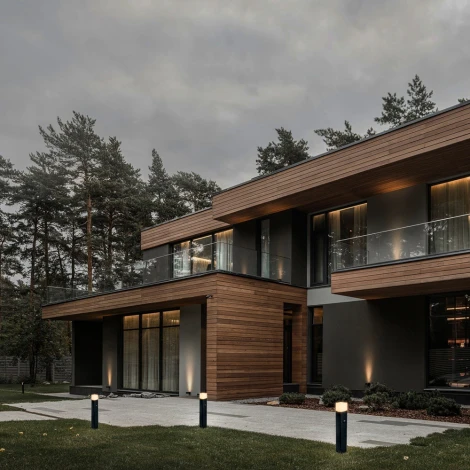 Наземный уличный светильник Feron Берлин 11683 с датчиком освещенности/движения DH0207 (220V, куб, IP44)