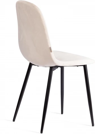 Обеденный стул Tetchair BREEZE (Велюр,Металл /Бежевый)