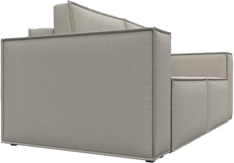 Диван прямой Куба мини (Бежевый/Рогожка) Лига Диванов арт.121889