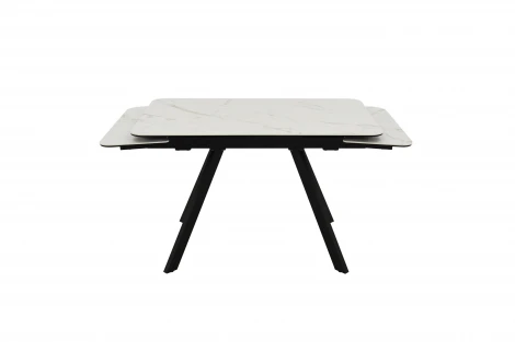 Стол NEW, Керамогранит, Черный/Calacata vaglioro Аврора Леон 102008