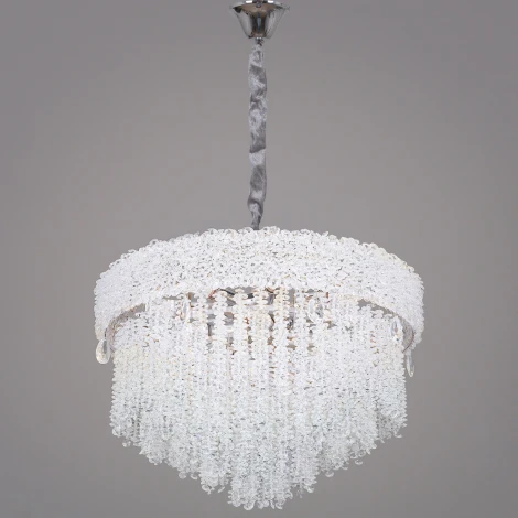 Подвесная люстра хрустальная Reluce 02098-0.4-600 MX CH