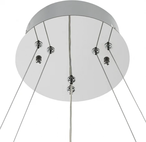 Подвесной светильник Citilux Чезаре CL338261 (регулировка яркости, LED, 220V, хрусталь, пульт управления, на тросе)