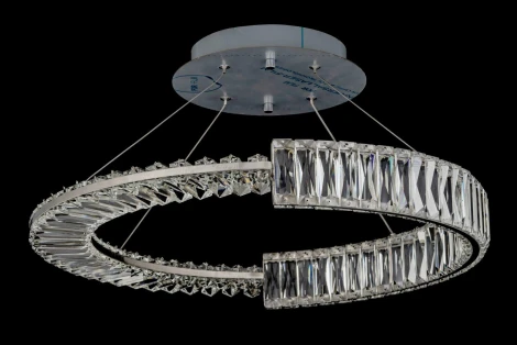 Подвесной светильник Arti Lampadari Carini L 1.5.60.100 N (LED, 220V, на тросе, кольцо)