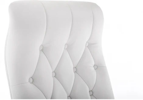 Компьютерное кресло Woodville Osiris white / satin chrome 15425