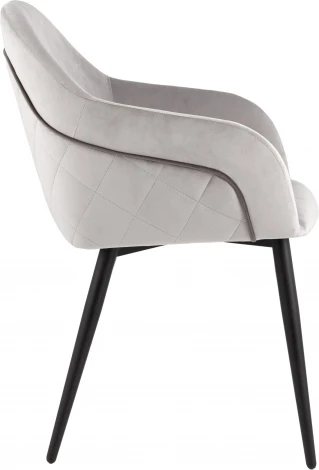 Стул Новел New велюр светло-серый Stool Group арт.УТ000040036