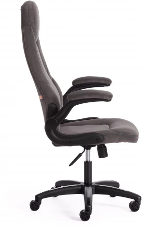 Кресло BAZUKA флок, серый/серый перф., 29/29/06 Tetchair 19456