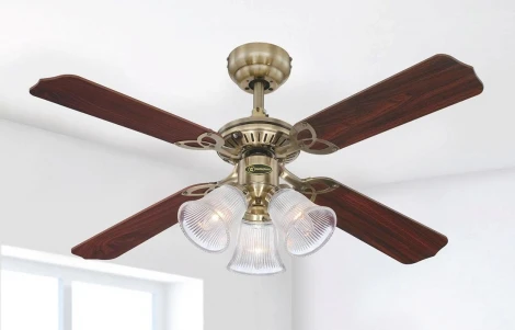 Потолочная люстра Westinghouse Princess Trio Brass 78265WES