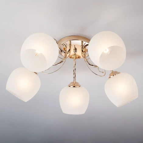 Потолочная люстра Eurosvet Wendy 30138/5 золото (220V)