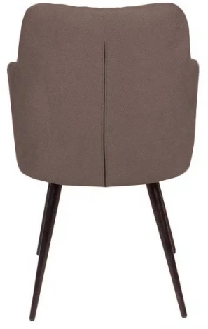 Стул поворотный на 90 градусов, функция возврата, антишум Hunt ромб, бархат антрацит 14 / чёрный конус Top Concept 80601