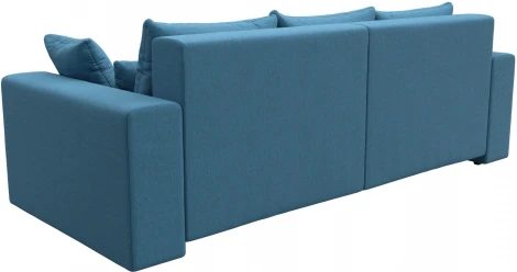 Диван прямой Майами (Голубой/Рогожка) Лига Диванов арт.121155