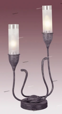 Интерьерная настольная лампа N-Light TX-0400 TX-0400/2 silver with gold