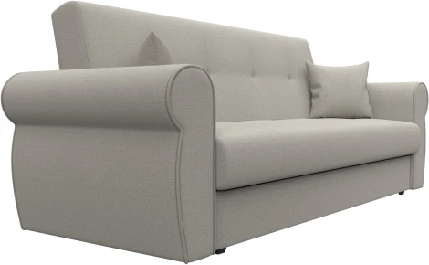 Диван-книжка Лига-019 (Бежевый/Рогожка) Лига Диванов арт.125610