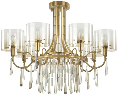 Подвесная люстра Nicole 4886/7 Odeon Light (220V, подвески, на цепи)