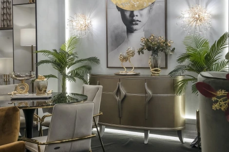 Комод 157*41*91см Garda Decor арт.ART-4500-S