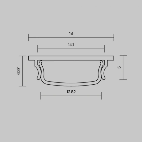 Профиль Maytoni 631016