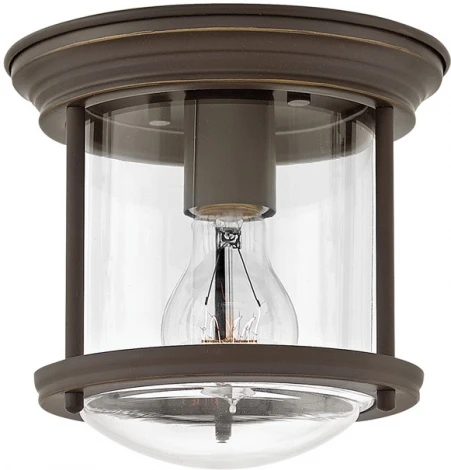 Потолочный светильник круглый Hinkley Hadrian QN-HADRIAN-MINI-F-OZ-CLEAR (220V, круглые, IP44)