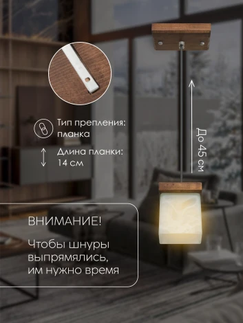 Подвесной светильник Мелодия Света PS1N 000039498