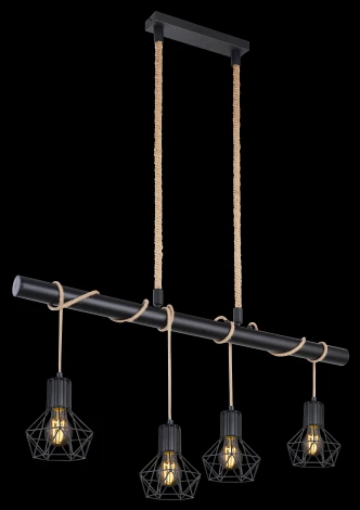 Подвесной светильник Priska 54017-4H Globo (220V, на проводе)