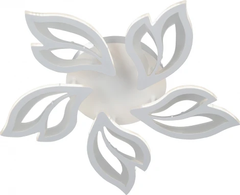 Потолочная люстра светодиодная LED 55Вт, 3900-4200К Vitaluce V3893-0/5PL (220V, цветы)