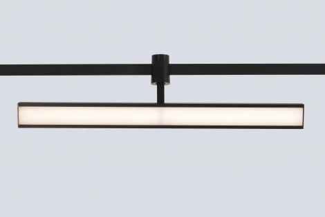 Трековый светильник светодиодный для гибкой магнитной системы Crystal Lux Trace 48V CLT 0.37 001 18W BL SMART