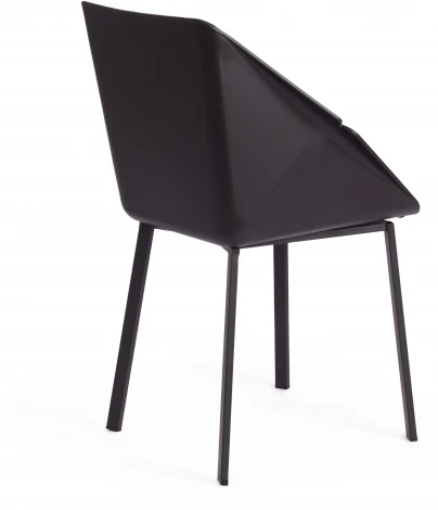 Стул DORO (mod. 8088) пластик/металл/ткань , 61,5 х 55 46 89 см Black (Черный) / Grey (Серый) 1509 Tetchair 15530