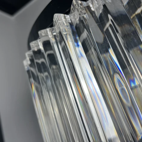 Подвесная люстра RH 1920s Odeon Clear Glass Black 180 ImperiumLoft 248522-22 (248522-22)