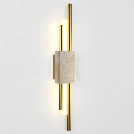 Настенный светильник светильник Odeon Light Travertino 7034/10WL камень/акрил/металл IP20 LED 10W 3000K 220V