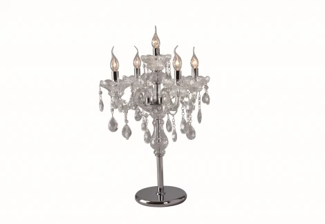 Интерьерная настольная лампа Natali Kovaltseva 76050 76050/5C Clear