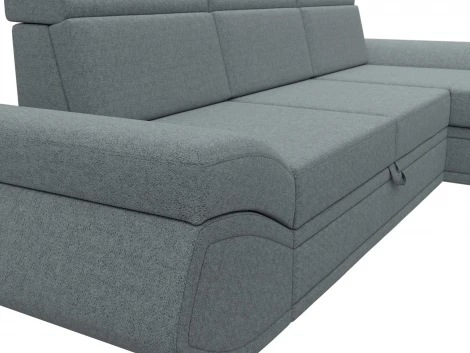 Диван угловой Лига-032 правый угол Лига Диванов (Рогожка) арт.125993