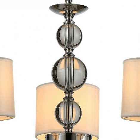 Подвесная люстра ILLUMICO IL5270-3P-27 CR (220V, на цепи)