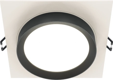 Встраиваемый светильник Hoop GX53 1x15Вт Maytoni Technical DL086-GX53-SQ-WB (220V, круглые)
