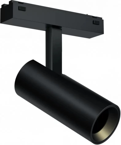 Трековый светильник магнитный 48V iLedex Vision48/25 SMART 4825-042-D55-18W-38DG-BK (регулировка яркости, управление смартфоном, умный дом - Алиса, круглые)