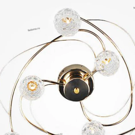 Потолочная люстра Eurosvet Madlen 80103/6 золото