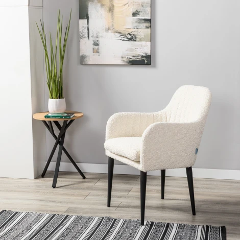 Стул Olaf бежевый/черный R-Home арт.410126110h_Beige_черный