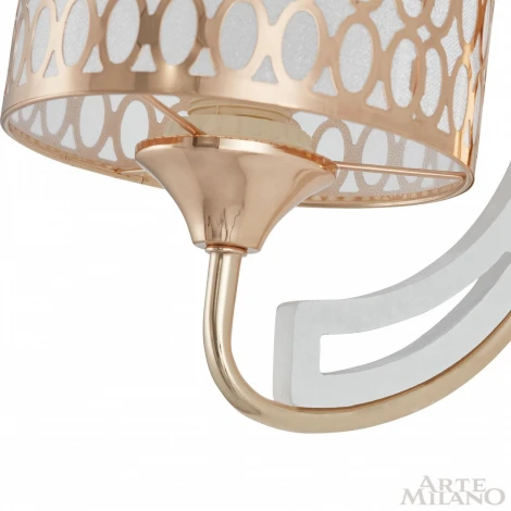 Бра Arte Milano Florentia-3387 303387/1W Wh/Gd (220V)