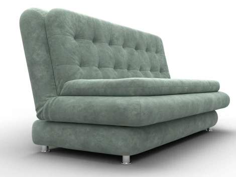 Диван-книжка Лига-123 (Металл,ЛДСП,Брус,Доска,Велюр/Зеленый) Лига Диванов 137629