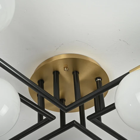 Потолочная люстра на штанге Maryon L8 Imperiumloft Maryon01 (207941-23) (220V)