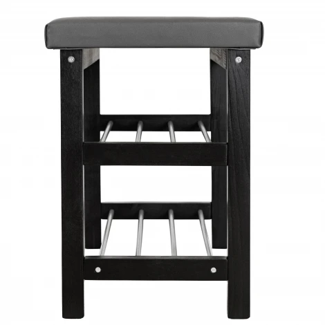 Банкетка BeautyStyle 4 венге/экокожа серый Mebelik 000589