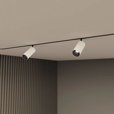 Трековый светильник 220 Denkirs Smart Spot DK8041-BW+BK (LED, пульт управления, круглые)