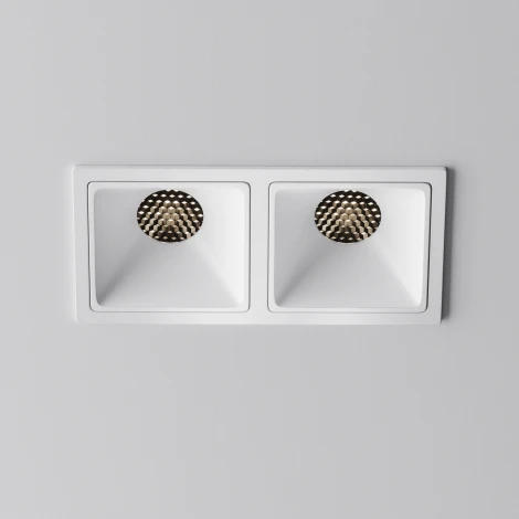 Встраиваемый светильник Maytoni Alfa LED DL043-02-10W4K-SQ-W-1 (220V)