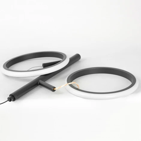 Подвесной светильник Lussole Kimble LSP-7417 (LED, 220V, на проводе, кольцо)