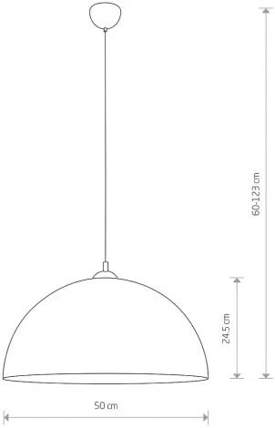 Подвесной светильник Nowodvorski Hemisphere L 10296