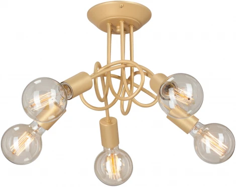 Потолочная люстра на штанге V3727-8/5PL Vitaluce